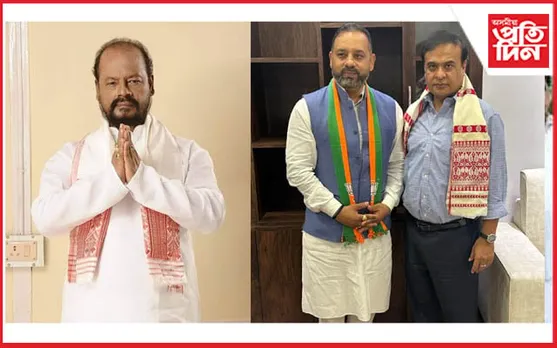 পুত্ৰ বিজেপিত, পিতৃ কংগ্ৰেছত কিদৰে সম্ভৱ? দলীয় কৰ্মীৰ হেঁচাত পদত্যাগ  কৰিবলৈ বাধ্য হ'ল অকন বৰা...